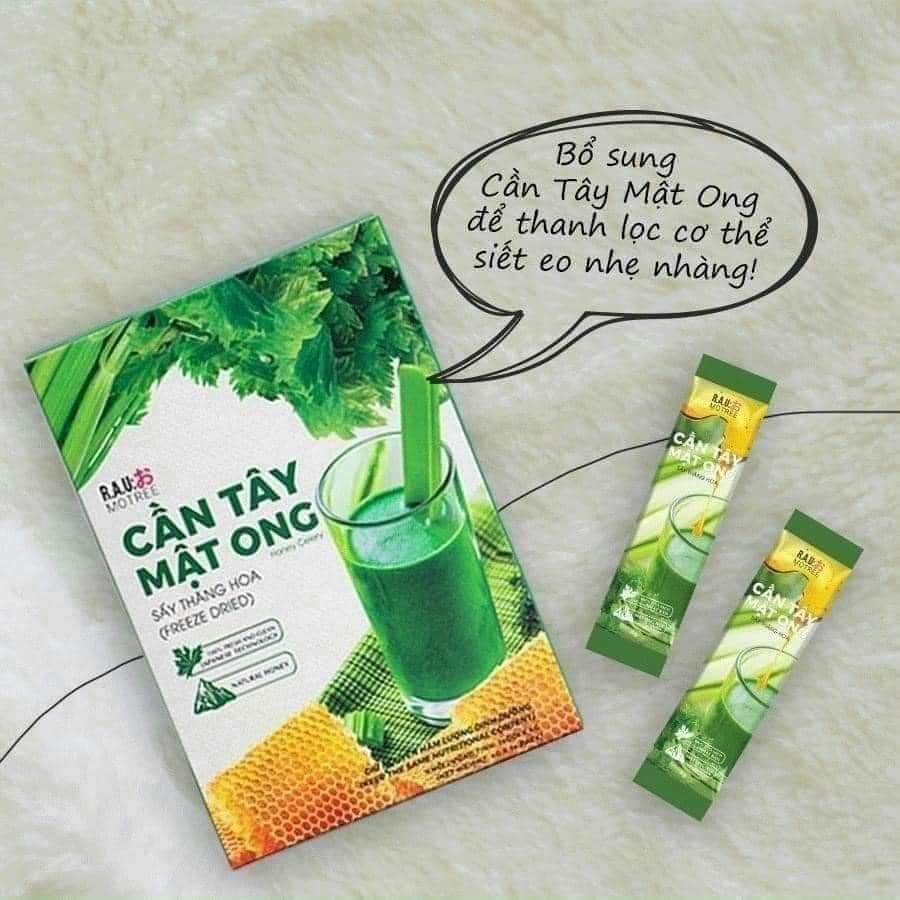 Cần tây mật ong Motree giữ trọ dưỡng chất của một ly nước Detox dinh dưỡng