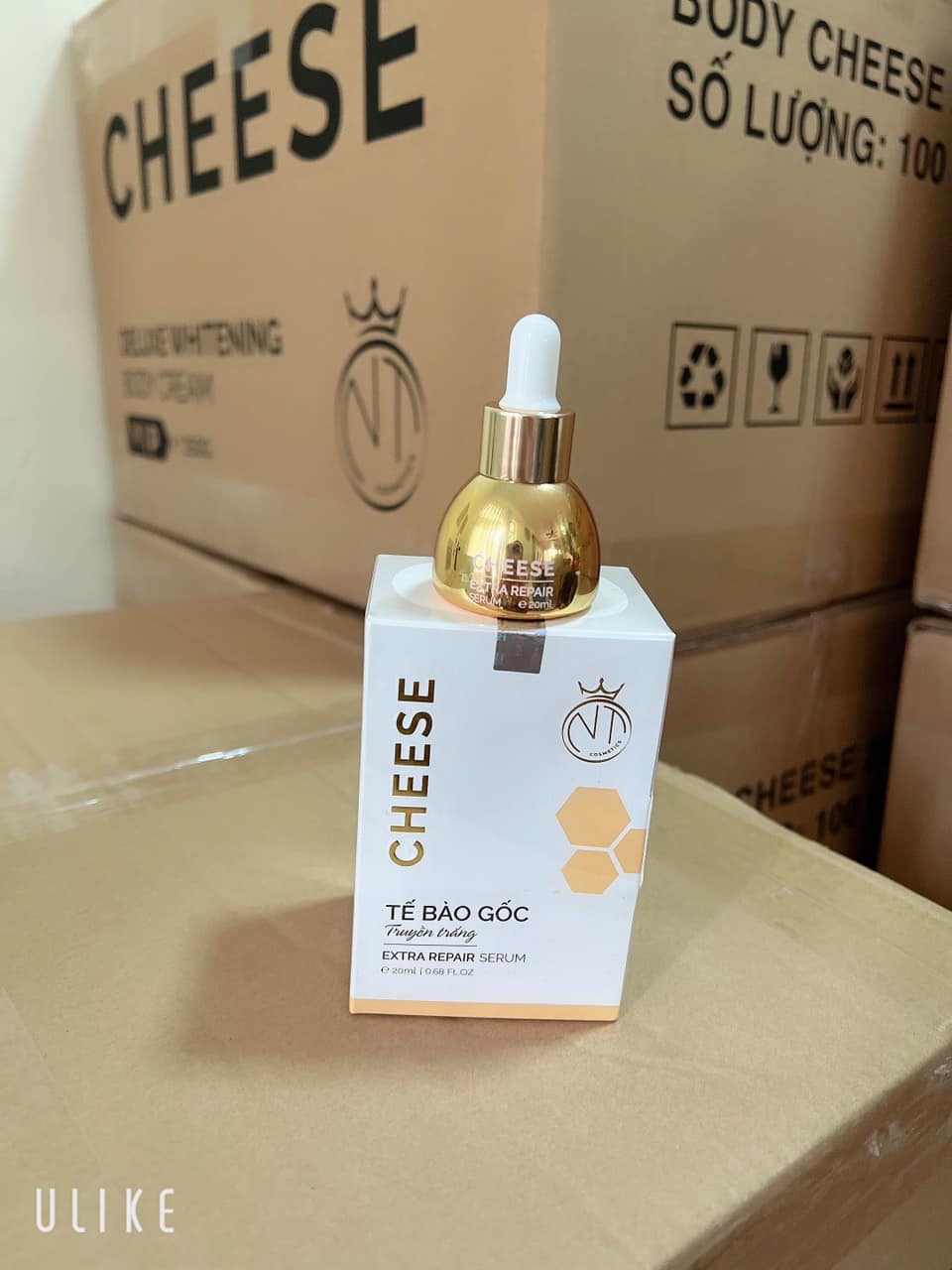 Serum Tế Bào Gốc Truyền Trắng Cheese NT Cosmetics mờ thâm sạm nám tàn nhang