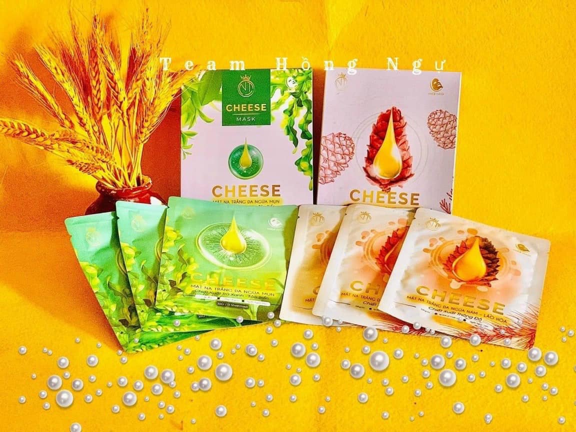Mặt Nạ Tinh Dầu Thông Đỏ Cheese NT Cosmetics
