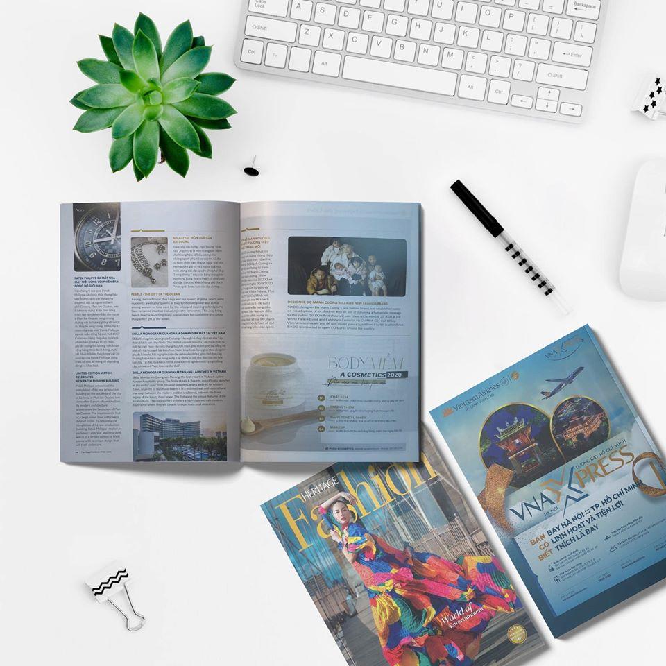 Kem body mềm A Cosmetics trên tạp chí One2fly - VietjetAir Inflight Magazine
