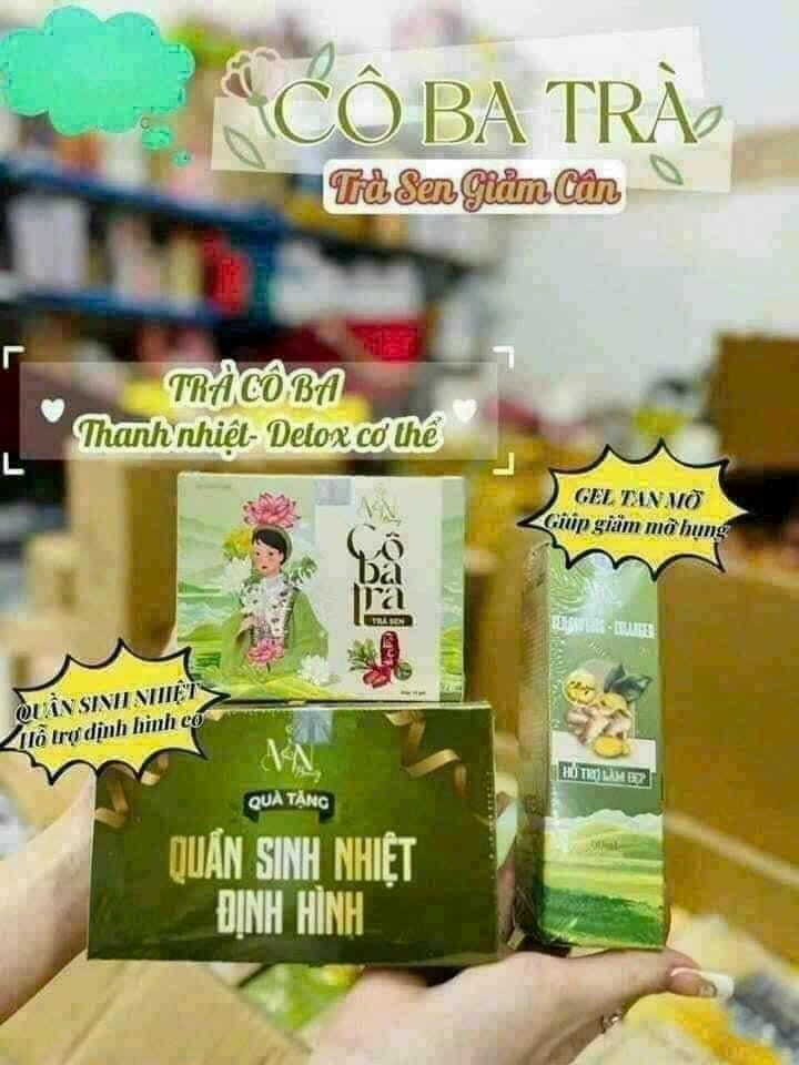 Trà Sen Giảm Mỡ Cô Ba Trà TN Mỹ Phẩm Đông Anh