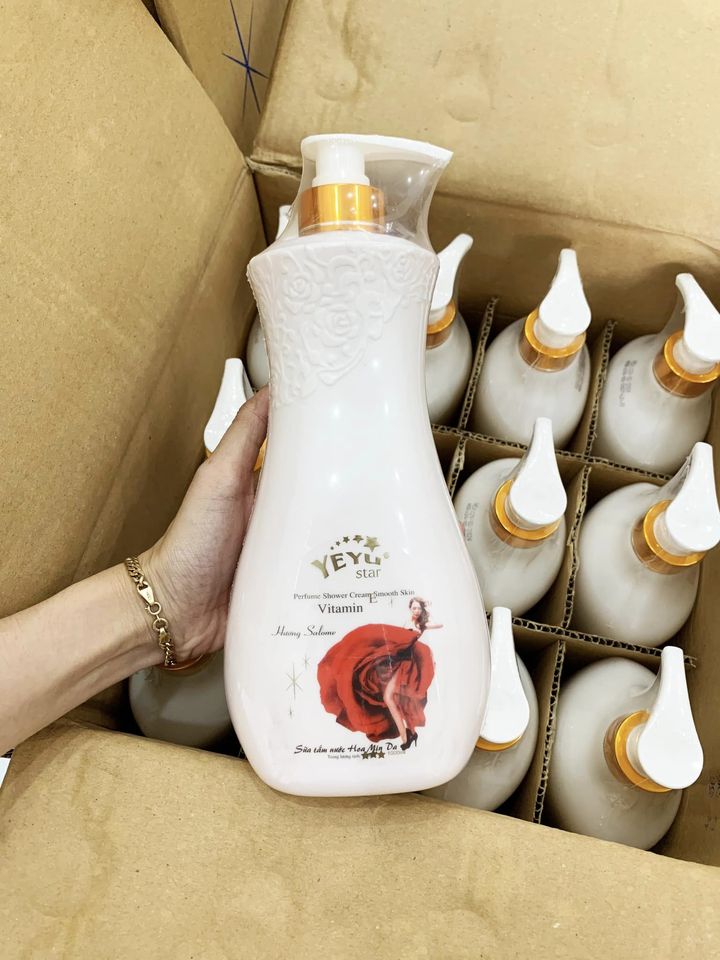 Sữa Tắm Nước Hoa Yeyu Star Hương Salome 1000ml