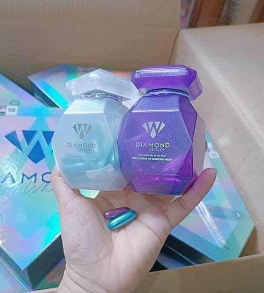 Diamond White  Viên Uống Trắng Da Ngọc Trinh da trắng tự tin và cá tính với siêu phẩm