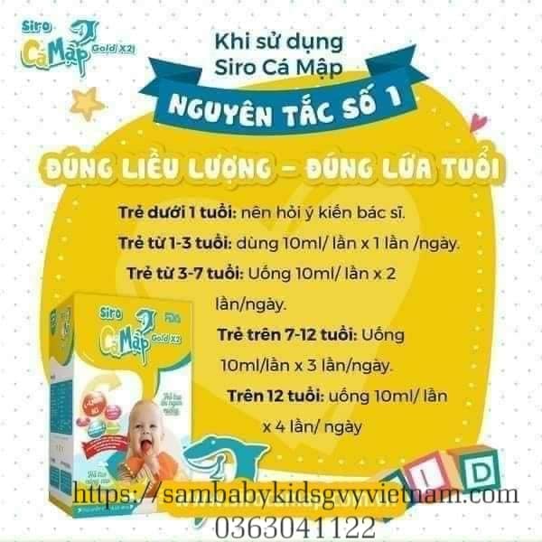 Siro Cá Mập C.M Gold 10 Công Ty Go Era