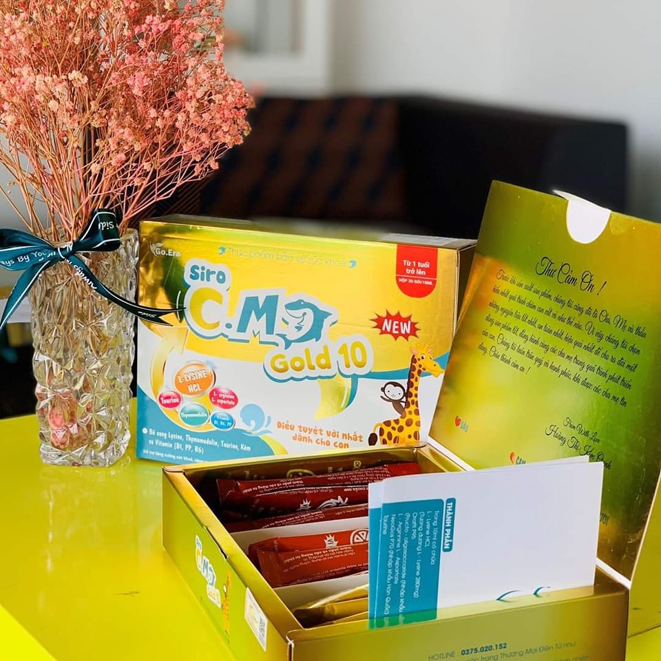 Siro Cá Mập C.M Gold 10 Công Ty Go Era