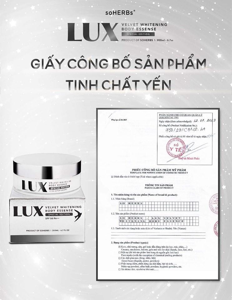 Đằng sau một làn da hoàn hảo, là sự nâng đỡ của em Kem Body Lux này