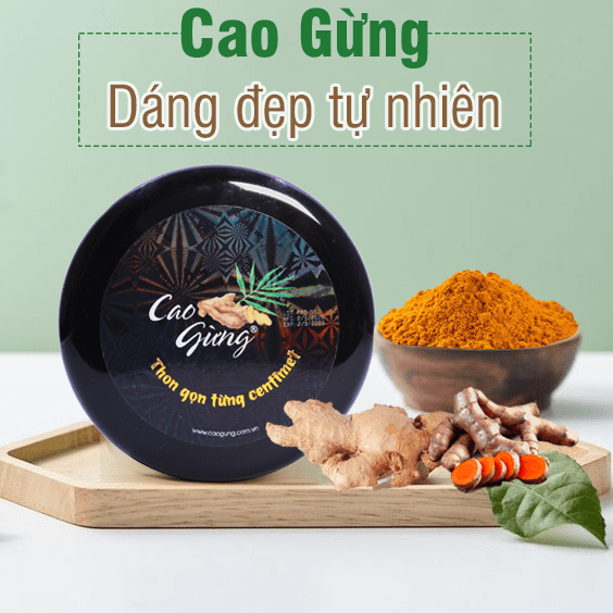 ĐỪNG QUÊN THOA CAO GỪNG MỖI NGÀY NHÉ!