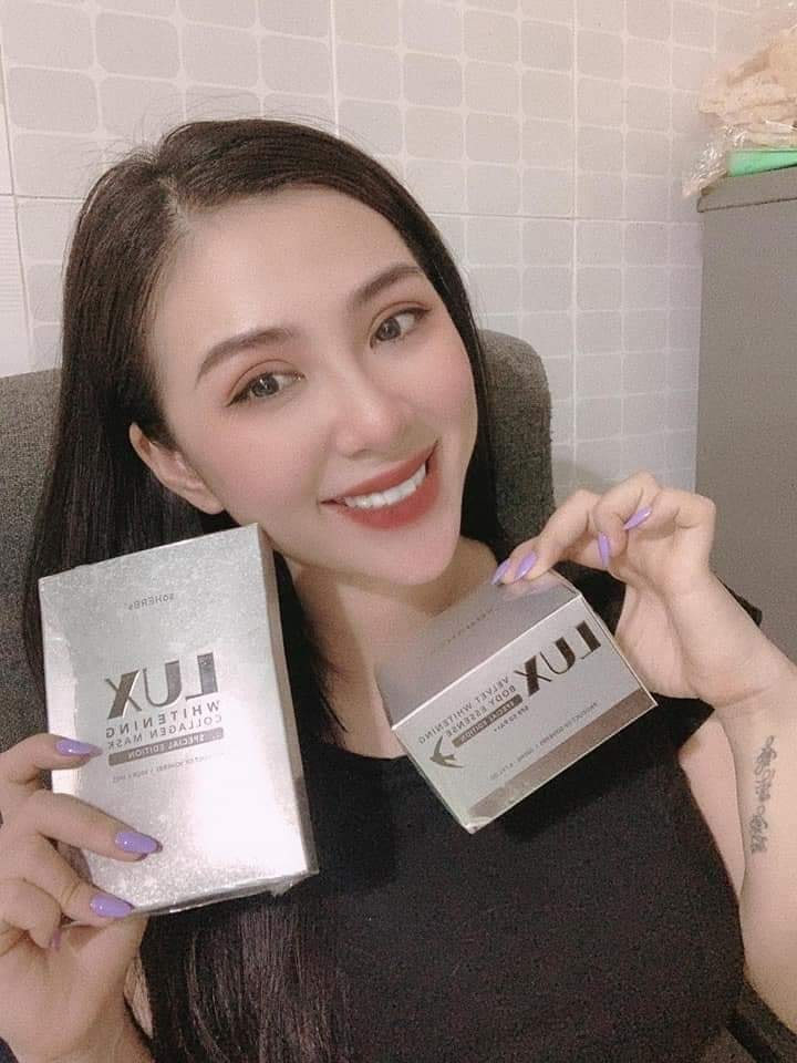 Ca sỉ thảo milk tin dùng bộ đôi kem body lux và ủ dịch yến collagen