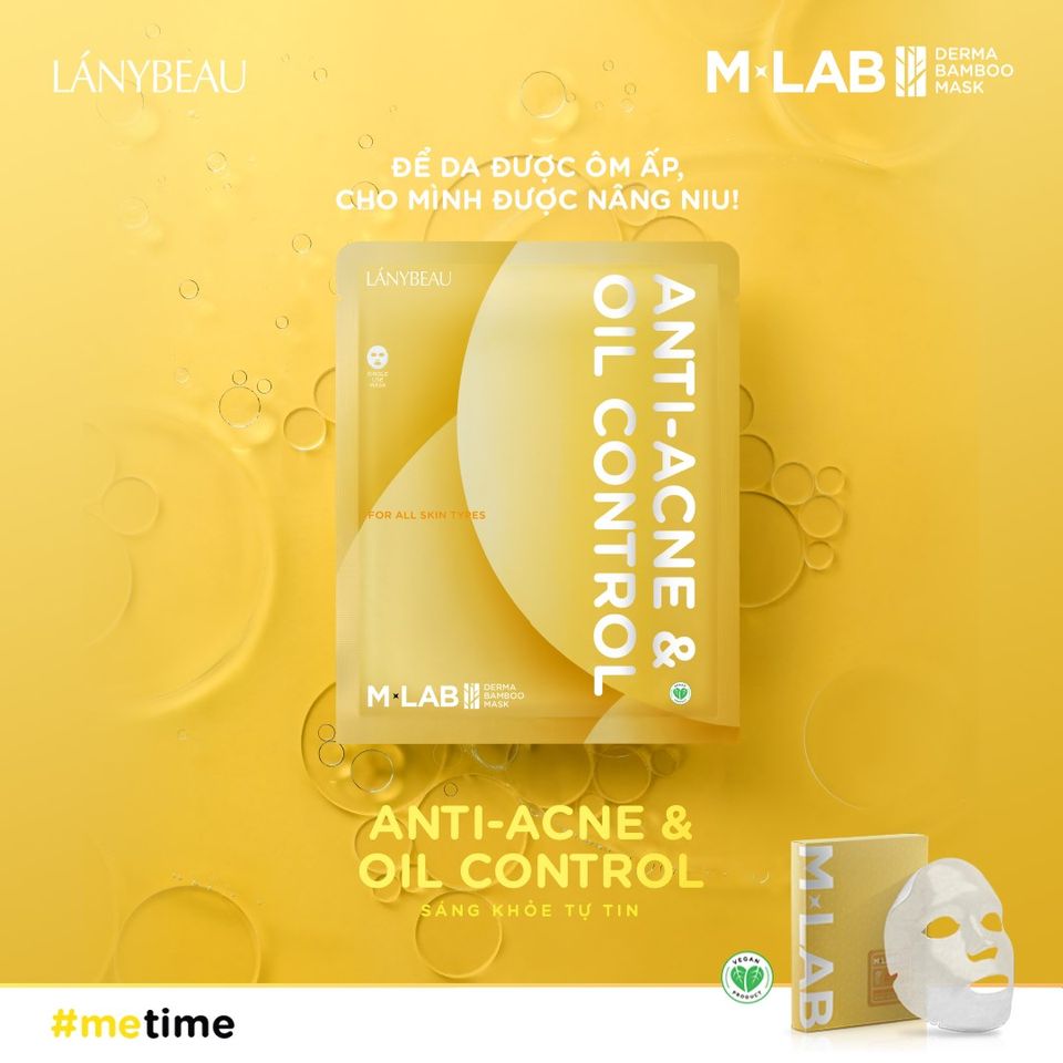 Mặt nạ ANTI ACNE & OIL CONTROL – SÁNG KHOẺ TỰ TIN