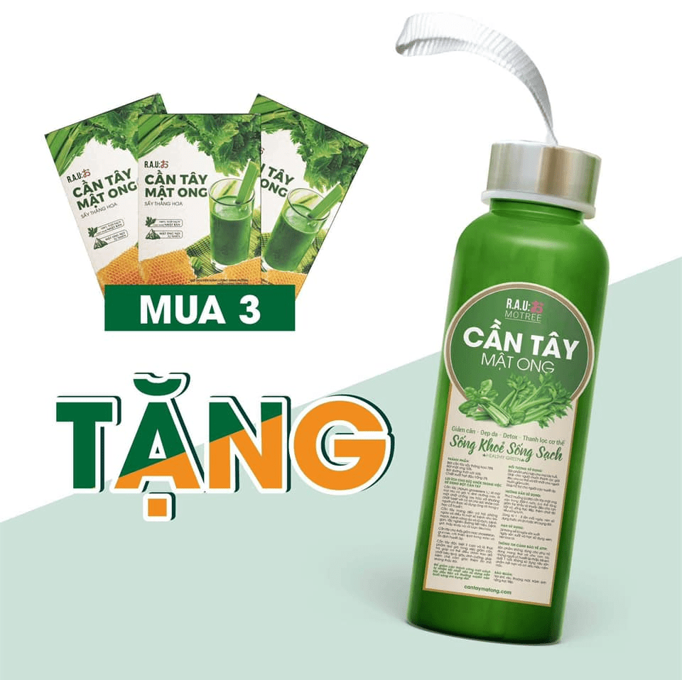 Nước cần tây mật ong Nhật Bản Motree