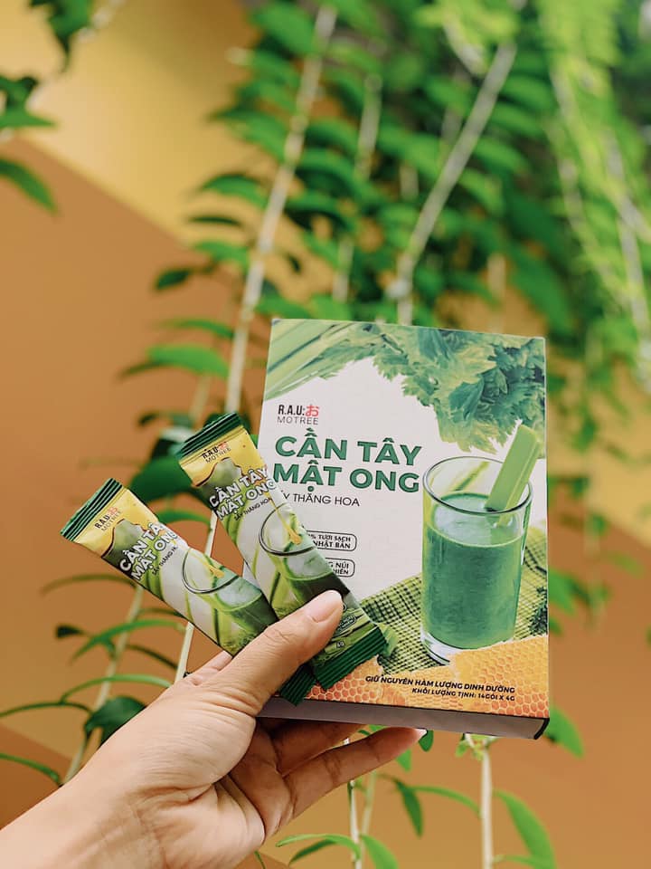 Công dụng của nước cần tây mật ong Nhật Bản