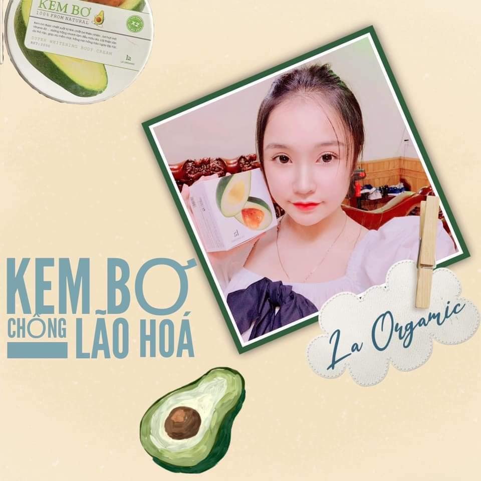 Không thể bỏ lỡ Kem Body Bơ nhà Lá Organic với nhiều tính năng vượt trội