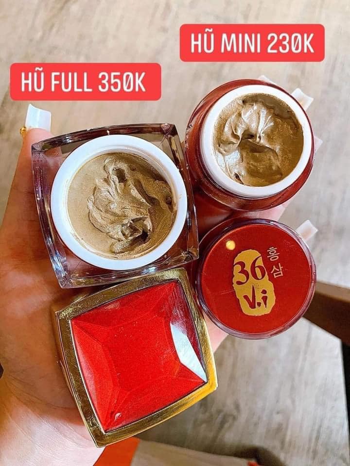 Cao mụn sâm đỏ - Chất cao đắt đỏ từ 36 vị thuốc bắc