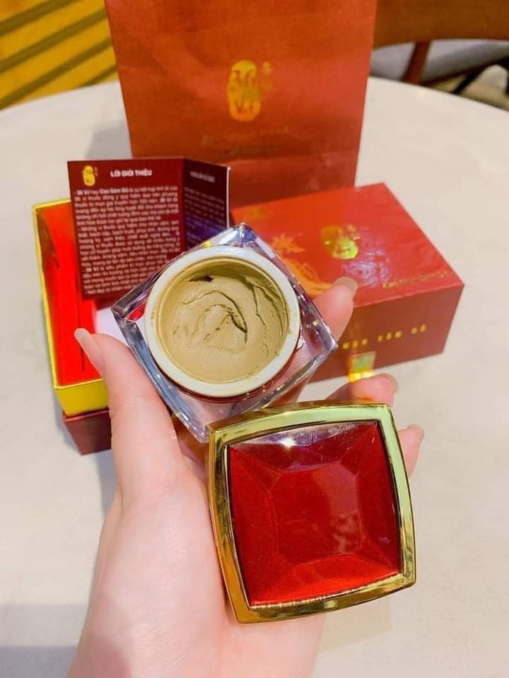 Cao mụn sâm đỏ điều trị mụn - gom cồi mụn & đẩy nhân mụn ẩn